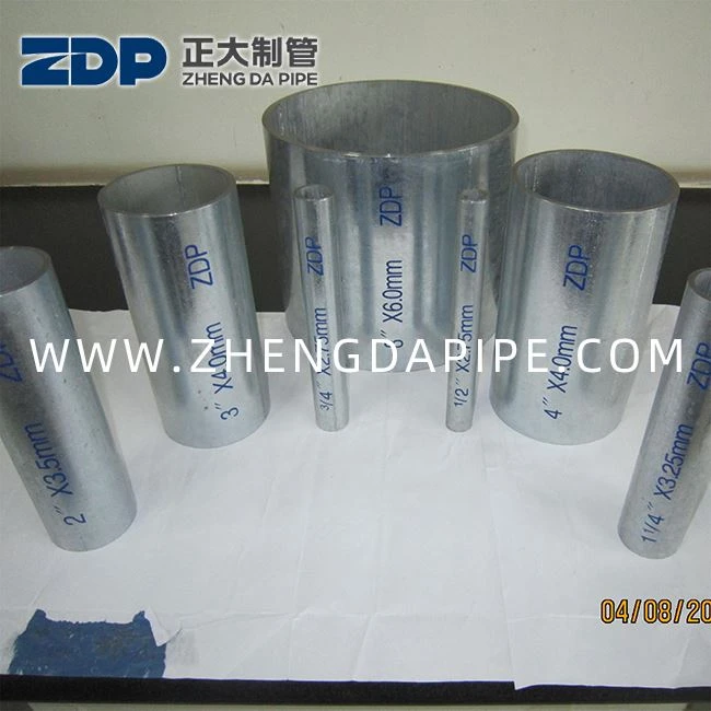 8 inch hot dip galvanized pipes