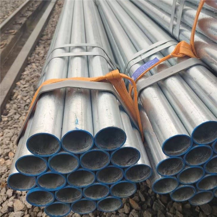 ASTM A53 SCH 40 Txheem Galvanized Steel Yeeb Nkab
