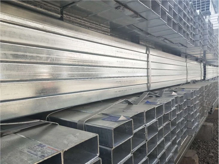 Hot Sale Low Price Q235A Q235B Q345B Galvanized Square Hollow Steel Pipe Tube