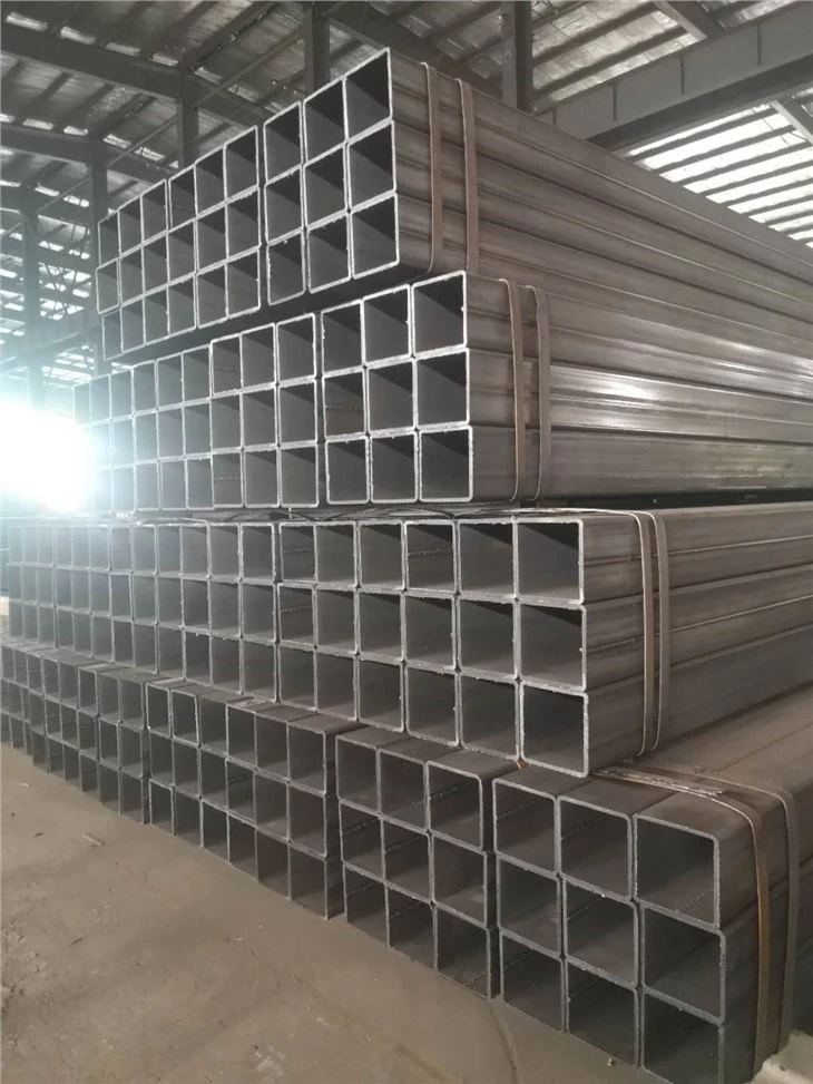 Kub Muag Q235A Q235B Q345B Galvanized Square Hollow Steel Yeeb Nkab Tube