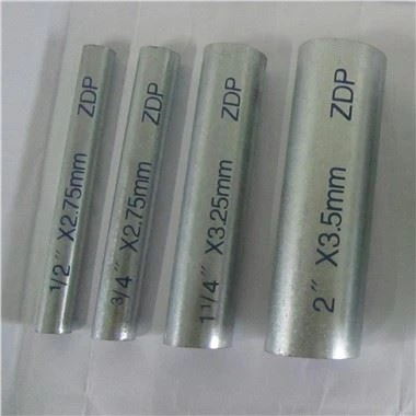 ASTM Kub Dip Galvanized Txheej Round Tube Welded Gi Hlau Hlau Yeeb Nkab Nqe Rau Lub Tsev Structure
