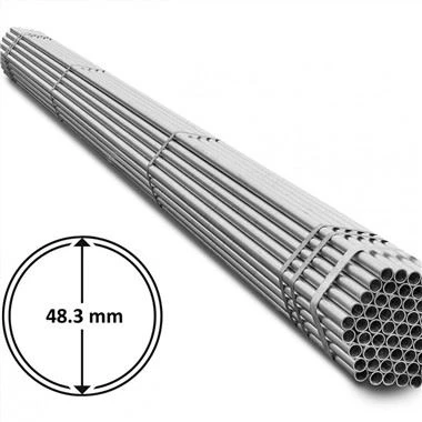 Tuam Tshoj EN39 Standard Scaffold Tubes OD 48.3mm Cov neeg tsim khoom