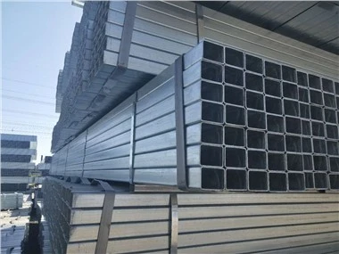 High Quality Galvanized Square Thiab Rectangular Steel Pipes Thiab Tubes