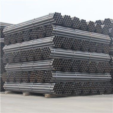 Carbon Steel Ncaj ERW Welded Dub Hlau Round Pipe