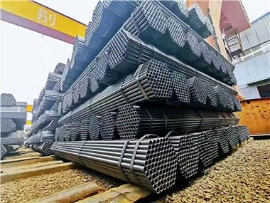 Mild Carbon Steel ERW Welded Dub Hlau Round Yeeb Nkab